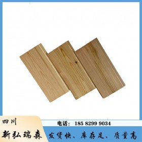 新弘瑞森厂家批发松木墙板 甘肃直供免漆桑拿板材 现货彩色桑拿板 墙裙 装饰线条