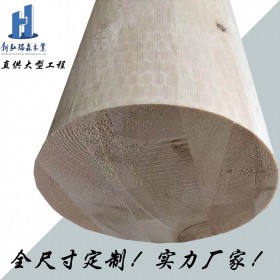 樟子松胶合木定制厂家 批发十字胶合木 现货云杉胶合木圆柱