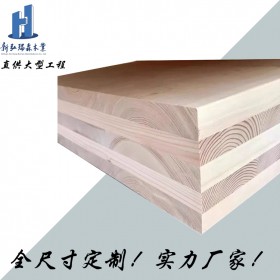 定制弧形胶合木 厂家现货胶合木圆柱 四川新弘瑞森批发胶合材料