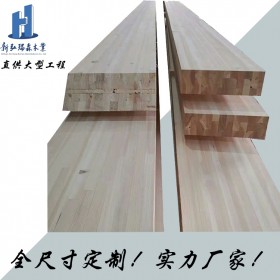 胶合木结构厂家 直供大型工厂客户 现货樟子松胶合木圆柱木方