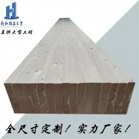 胶合木圆柱 四川新弘瑞森定制胶合木木结构 可设计打造胶合木房子