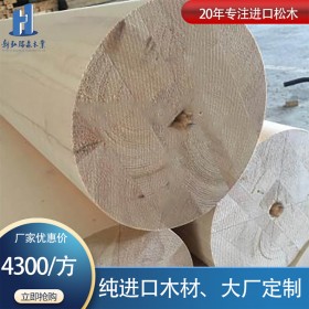 按需定制胶合圆柱 用于大型门楼古建 新弘瑞森专业厂家