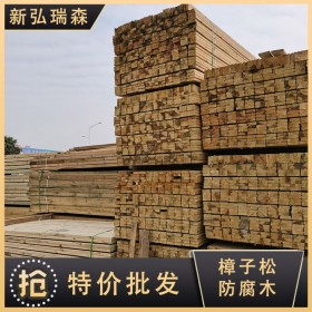 防腐木木屋厂家 定制重型防腐木木屋 凉亭 木龙骨材料