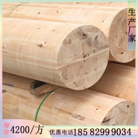 大理民宿胶合木建材 木屋原材料批发 胶合木横梁价格