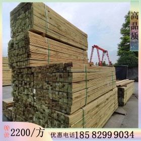 渭南防腐木厂家 直供大型工程 可实地看货 新弘瑞森木业