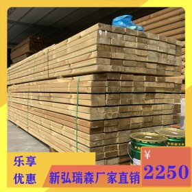 樟子松防腐木古建材料 新弘瑞森厂家 甘肃直发古建防腐木材料 配套服务