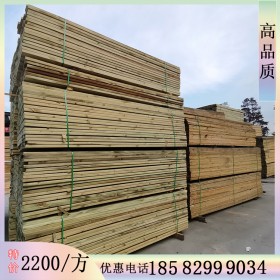 湖北樟子松防腐木 园林景观原材料 木建筑木材 优质防腐木批发