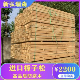 云南防腐木 定制防腐木凉亭木屋 新弘瑞森厂家直供大型工程
