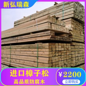 新弘瑞森 广西进口木材批发 防腐木厂家直销