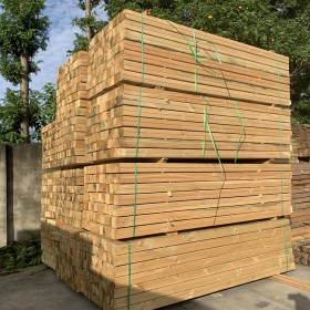 成都防腐木工程 可包工包料 新弘瑞森 承接防腐木古建风貌改造