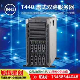 戴尔（DELL）PowerEdge T440塔式服务器|标配4210/8G/1T/H330|攀枝花地区总代理报价