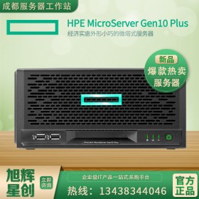 四川成都惠普HPE ProLiant MicroServer Gen10 Plus小型服务器-旭辉星创总代理报价