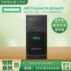 四川成都惠普服务器价格咨询 入门级企业web网站用塔式惠普ProLiant ML30 Gen9