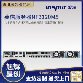 遂宁市浪潮（INSPUR）NP3020M5/NF3120M5 服务器主机 NF3120M5 E-2224 4核 单电 16G内存 1*4TSATA+240G