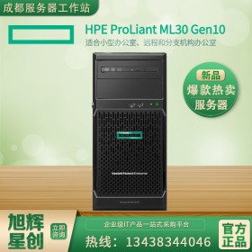 四川惠普服务器总代理_成都HPE服务器代理商_ML30 GEN10 G10 单路塔式入门级企业级服务器