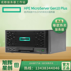 外形小巧的微塔式服务器_成都惠普服务器总代理_HPE MicroServer Gen10 Plus 服务器
