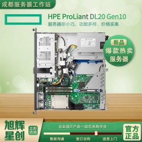 工业标准服务器_四川惠普服务器代理商_HPE ProLiant DL20 Gen10 服务器报价