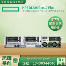 成都慧与服务器代理商_惠普HPE DL385 Gen10 plus机架式2U小型ERP存储文件服务器