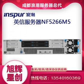 浪潮（INSPUR）英信存储优化型服务器NF5266M5 1颗5218/64G/4*12T SATA/PM8204/双万兆/2*800W/导轨 定制配置