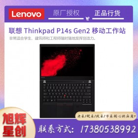 成都联想工作站总代理丨ThinkPad P14S 2021 gen2画图3D渲染设计师专用轻薄移动图形工作站笔记本电脑 07CD丨4G绘图显卡 高清屏