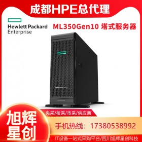 成都惠普双路塔式服务器_HPE ML350 Gen10企业级微软数据库服务器专用服务器