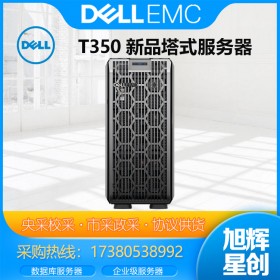 戴尔Dell T350 塔式服务器主机总代理商 财务办公文件存储整机
