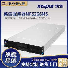 成都浪潮NF5266M5支持定制 包邮计算服务器双万四千阵列卡双电导轨
