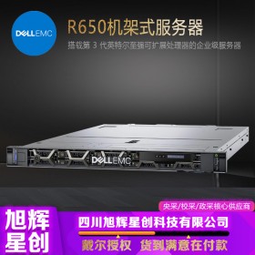 成都DELL戴尔服务器总代理商_戴尔新款1U机架式双路高性能高性价比R650XS企业级服务器