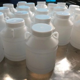 5千克塑料圆桶 5公斤带把手塑料桶定制加工 晓平桶生产