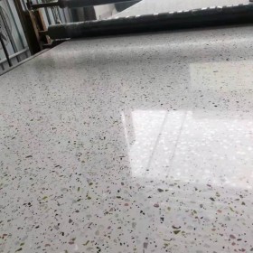 网红款无机水磨石地砖 理发店水磨石地砖