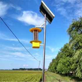 农用太阳能杀虫灯果园茶园稻田立杆式诱虫灯智能光控