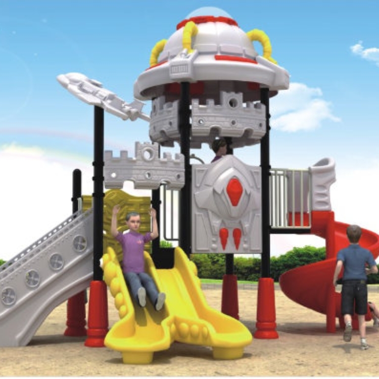 定制小区商场幼儿园滑梯 室外大型儿童塑料组合滑滑梯安装厂家