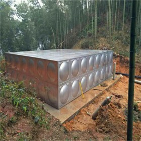 不锈钢生活水箱 方形水箱定制