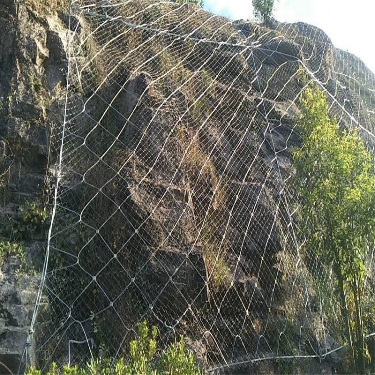 供应边坡防护网被动防护网自然灾害防护网主动防护网钢绳网
