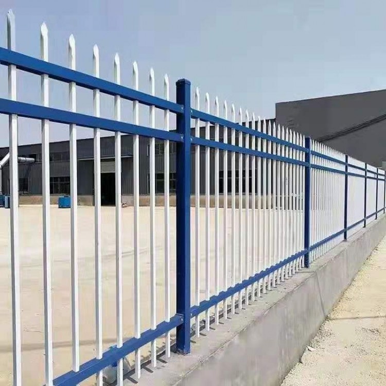 厂价直供PVC锌钢护栏锌钢栅栏铁艺围栏网变压器草坪护栏网1