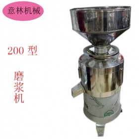 成都豆腐磨浆机  豆制品分离机  磨米浆不分离机  意林机械磨浆机