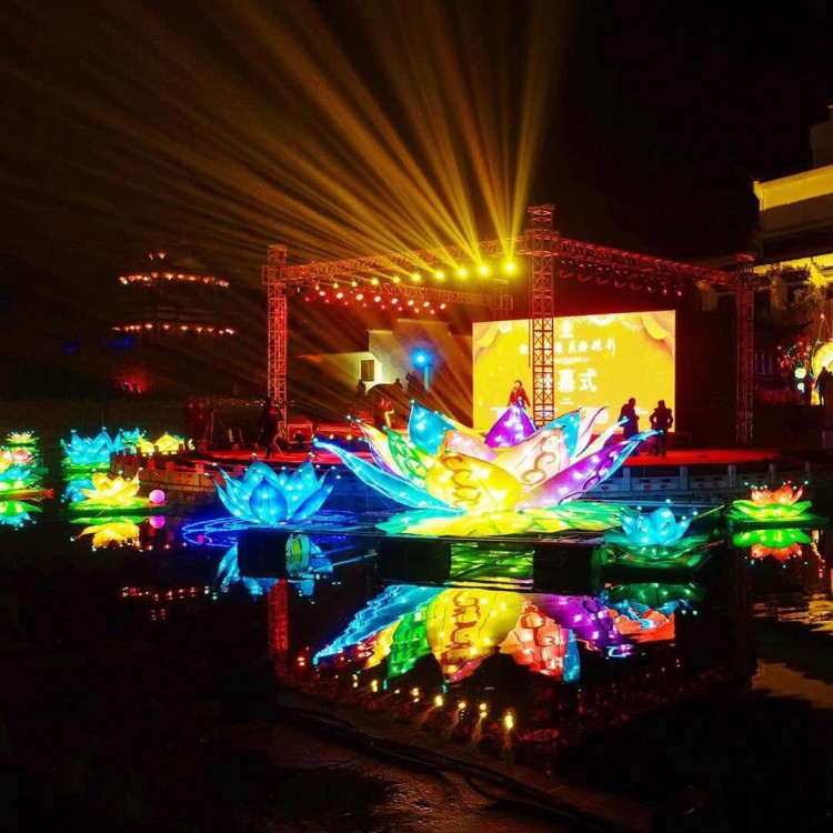 源泉公司 大型彩灯制作 新春灯会设计施工厂家 加工定制