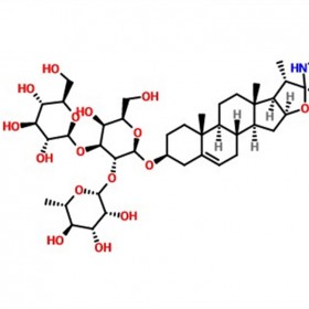 澳洲茄边碱  边缘茄碱  Solamargine   20311-51-7 标准品|对照品