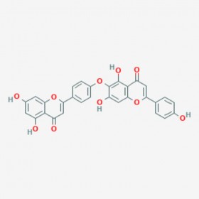 扁柏双黄酮 Hinokiflavone 19202-36-9 对照品|标准品