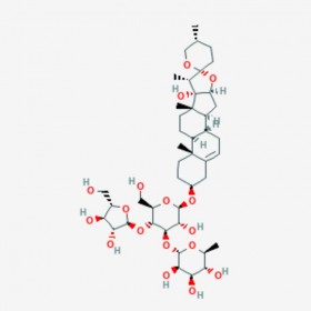 重楼皂苷II 重楼皂甙II Polyphyllin II 76296-72-5 对照品|标准品