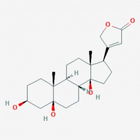 杠柳苷元 无杠柳毒苷苷元 periplogenin 514-39-6