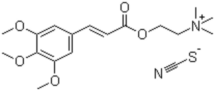 芥子碱硫氰酸盐