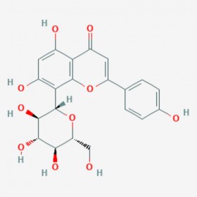 牡荆素 三羟基黄酮-8-C-β-D-葡萄糖苷 Vitexin 3681-93-4