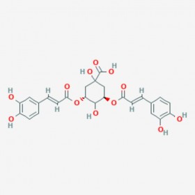 异绿原酸A 3,5-二咖啡酰奎宁酸 Isochlorogenic acid A 2450-53-5