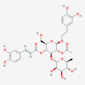 2'-乙酰毛蕊花糖苷 2-乙酰毛蕊花糖苷 2‘-acetylacteoside 94492-24-7