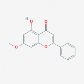 杨芽黄素 7-O-甲基白杨素  7-O-Methylchrysin 520-28-5