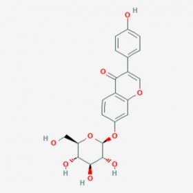 大豆苷 豆苷 黄豆苷 异黄酮苷	Daidzin