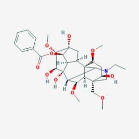 苯甲酰乌头原碱 14-Benzoylaconine 466-24-0 C32H45NO 10