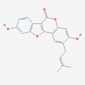 补骨脂定 Psoralidin 18642-23-4 C20H16O5