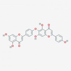 扁柏双黄酮 Hinokiflavone 19202-36-9 C30H18O10